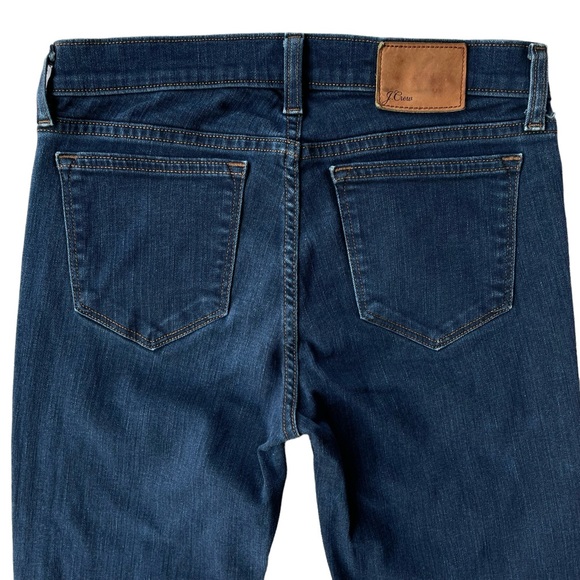 J. Crew Toothpick Skinny Jean Dark Wash Size 28T - Picture 5 of 11